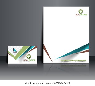Real estate Corporate Identity Template.