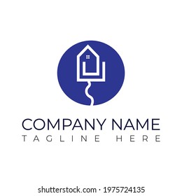 Real estate corporate logo. Real estate logo vector template. Corporate real estate logo