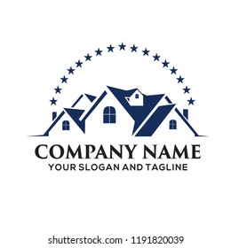 Real Estate Creative  Home House Logo Modern Simple Luxury Vector