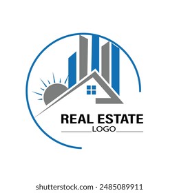 Real estate creative logo design