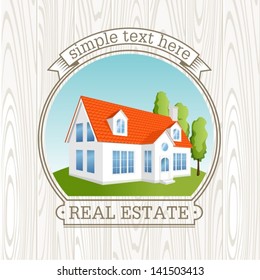 Real estate design concept.