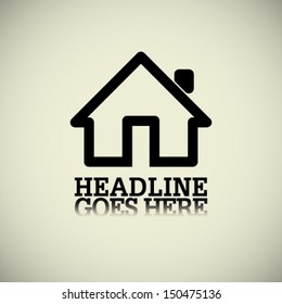Real estate design concept 