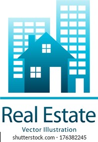 Konzept des Immobiliendesigns