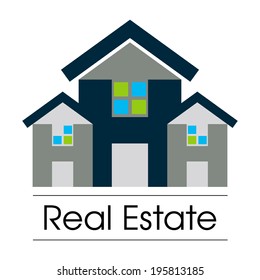 Concepto de diseño inmobiliario.