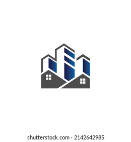 vector de logotipo de diseño inmobiliario