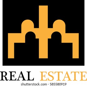 Real Estate Design Logo Vector