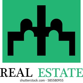 Real Estate Design Logo Vector