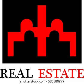 Real Estate Design Logo Vector
