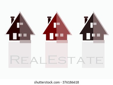 Real Estate design template, vector illustration.