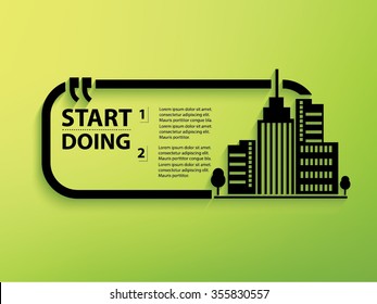 Real estate Design and text box,vector