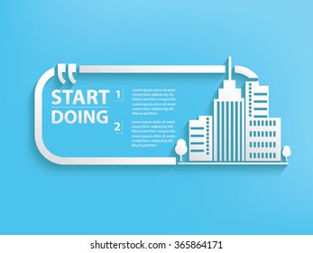 
Real estate Design and text box,vector