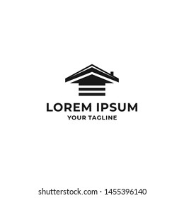 Real Estate design vector black color template