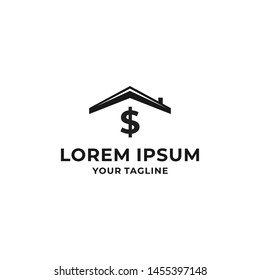 Real Estate design vector black color template