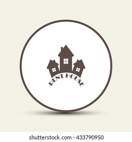 Real estate design. Vector concept