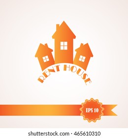 Real estate design. Vector concept