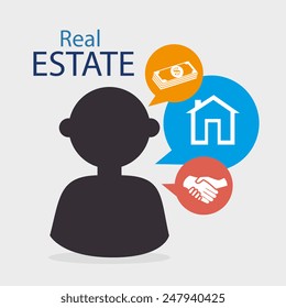 Real estate design, Vector Illustration