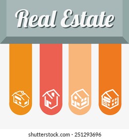 real estate design, vector illustration eps10 graphic 