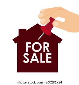 real estate design, vector illustration eps10 graphic 