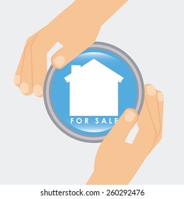 real estate design, vector illustration eps10 graphic 