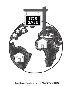 real estate design, vector illustration eps10 graphic 