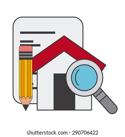 real estate design, vector illustration eps10 graphic 