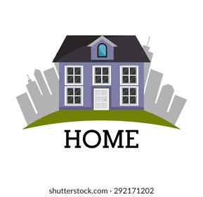 Real estate design, vector illustration eps 10.
