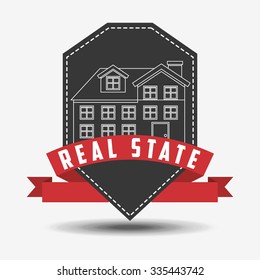 real estate design, vector illustration eps10 graphic 