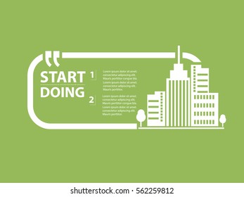 Real estate design,clean vector