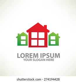 Real estate design,logo template,clean vector