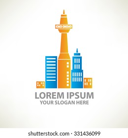 Real estate design,logo template,clean vector
