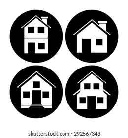Real Estate digital design, vector illustration eps 10