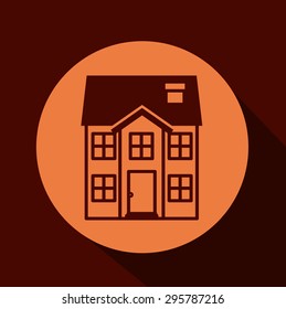 Real Estate digital design, vector illustration eps 10