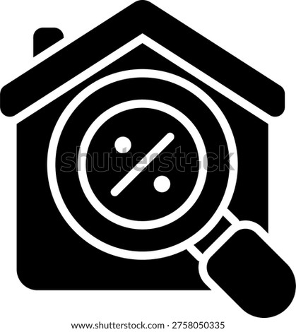 Real estate discount vector for housing price reduction, property market illustration for home buying deals