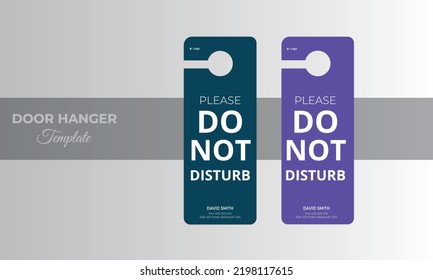 Real Estate Door Hanger Design Template