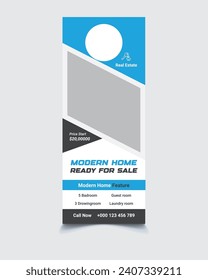 Real Estate Door Hanger Design