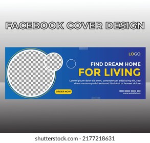 Real estate facebook cover design