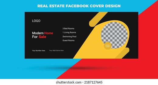 Real Estate Facebook Cover Design