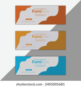 Real estate Facebook cover layout design, Perfect and modern home rent facebook cover Design template for real estate company