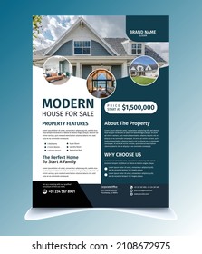 Real Estate Flyer, Corporate Flyer, Vector Flyer,