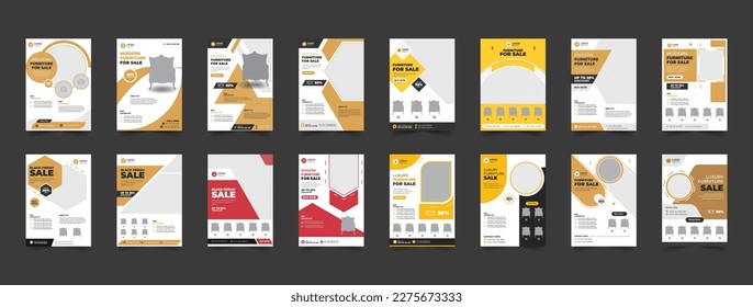Design-Bundle für Immobilien, Corporate Home-Flyer-Vorlage für den Verkauf, Flyer für Immobilienmakler, Flyer für den Verkauf von Immobilien, Design-Bundle für saubere Materialien für den Druck, Wohnungsverkaufsflyer für Miete