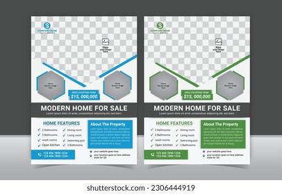 
Real Estate Flyer Design bundle, property sale flyer design, flyer design for rent. residential flyer template