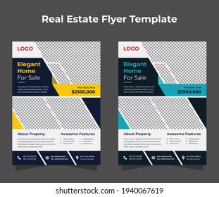 Real Estate Flyer Design, Editable Design, Very Unique Design, Clean  Modern Concept