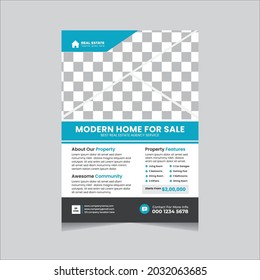 Plantilla de diseño de volante inmobiliario