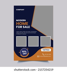 real estate flyer design template