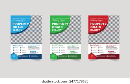 Real estate Flyer Design template poster banner art branding marketing graphics designer Corporate Present Design Elegant Modern Recent Creative Luxury Personal flyer design graphic design brochure
