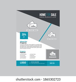 Real Estate Flyer Template design fully Commercial Use 