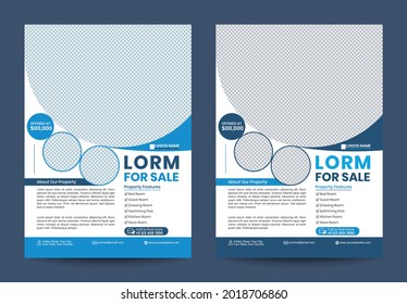 Real Estate Flyer Template Design