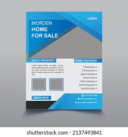 Diseño de plantillas de volante inmobiliario
