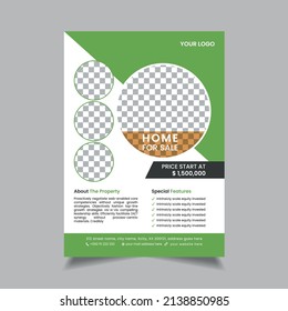 Vorlage für Immobilien-Flyer