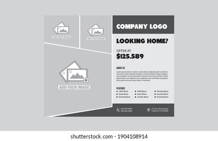 Plantilla de viajero inmobiliario Diseño totalmente editable Muy único 